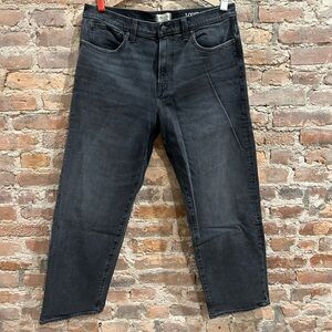 Madewell Women's Slim Straight Jeans in Washed Black
